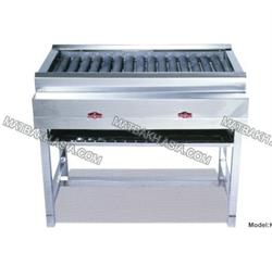 کباب پز سنتی تمام استیل طول 120 سانتیمتر