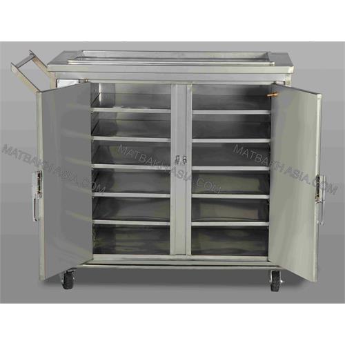 ترولی گرم بیمارستان