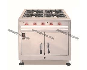 اجاق گاز های صنعتی فردار و بدون فر(کابین دار و بدون کابین)