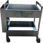 ترالی حمل ظروف کثیف دارای سطل