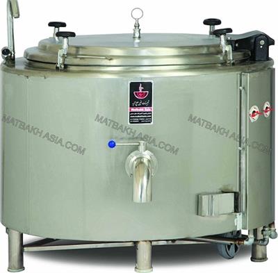 دیگ چلوپز چند منظوره 220 لیتر (استوانه ای)