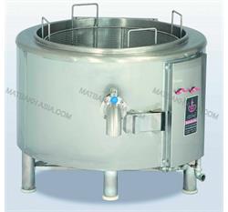 دیگ سرخ کن سه جداره تمام استیل استوانه ای قطر داخلی 70