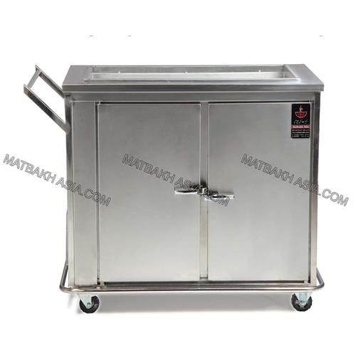 ترولی گرم بیمارستانی