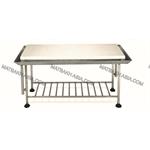 میز قصابی صفحه پلی اتیلن طول 120(دارای کانال)