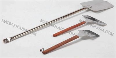 بیل استیل دسته لوله 110 با کفی 25*20