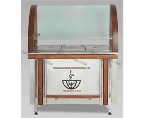 کانتر گرم تمام استیل خط سلف سرویس