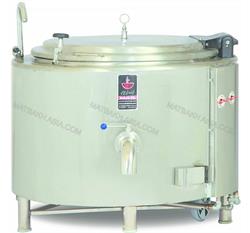 دیگ خورشت پز 250 لیتر سه جداره استوانه